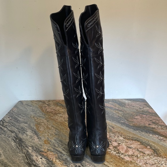 Old Gringo Reina  24” Over-The- Knee Boots
Embroidery and Studs Size 9 - Picture 4 of 6
